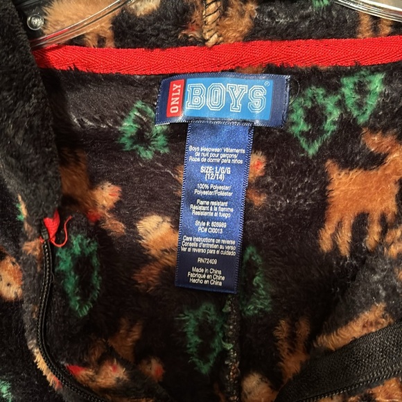 NWOT Plush Reindeer Onesie - Picture 4 of 4